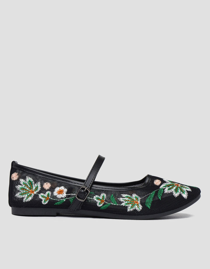 Connexion Mary Jane Sepatu Flat Wmh15 Wanita