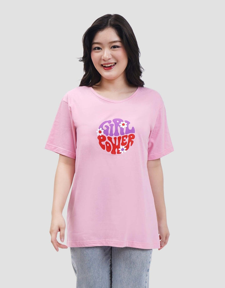 MxM Nevada Girl Power Kaos Oversize Wanita