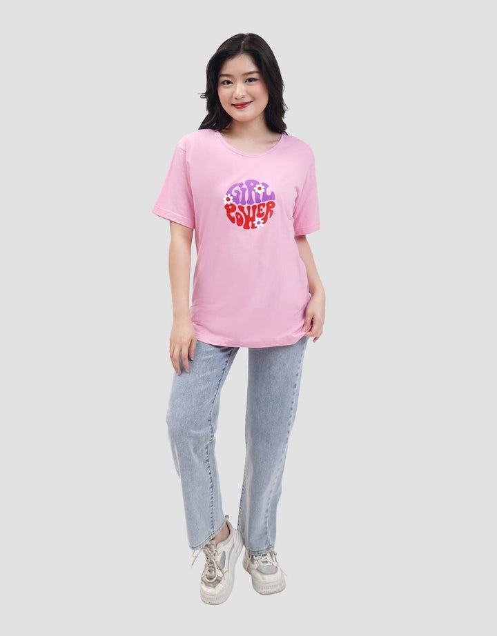 MxM Nevada Girl Power Kaos Oversize Wanita
