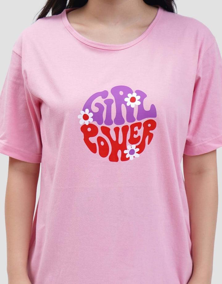 MxM Nevada Girl Power Kaos Oversize Wanita