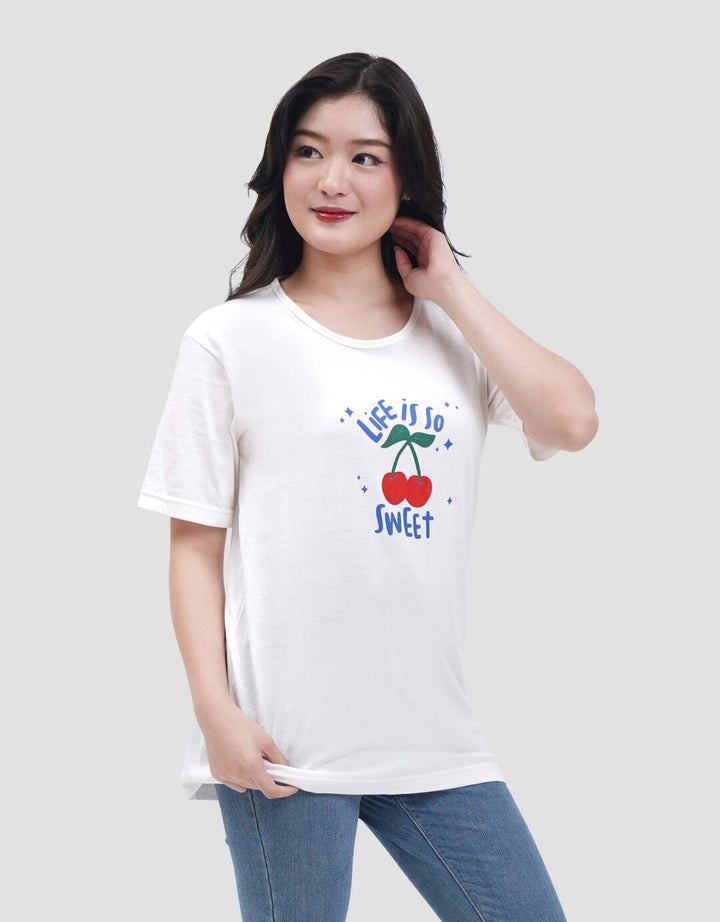 MxM Nevada Oversized Life Is So Sweet Kaos Wanita