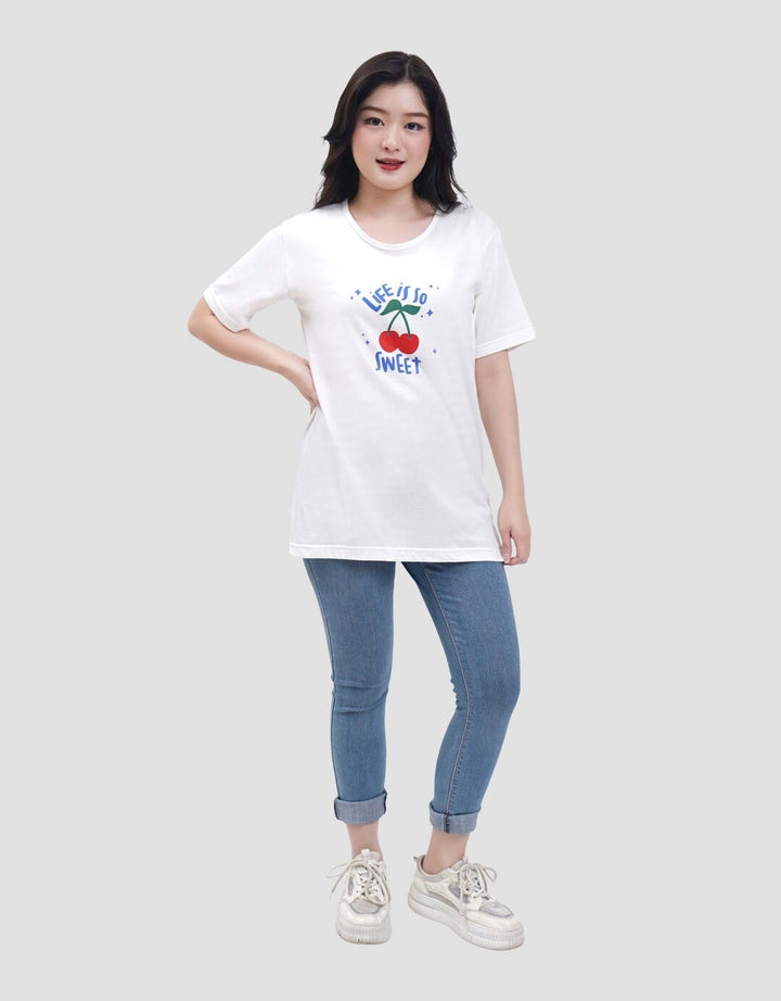 MxM Nevada Oversized Life Is So Sweet Kaos Wanita