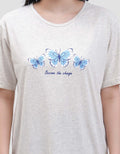 MxM Nevada Butterfly Kaos Oversize Wanita