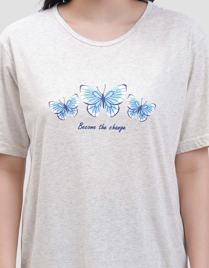 MxM Nevada Butterfly Kaos Oversize Wanita