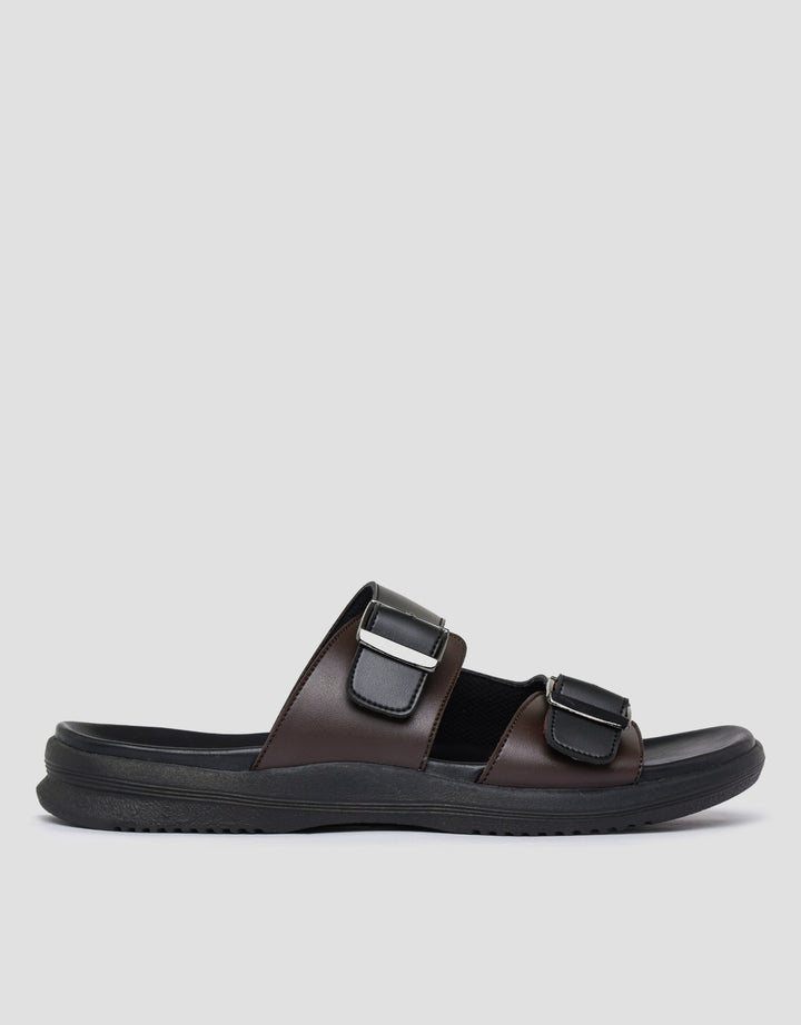 COLE ALEX TWO BUCKLE SANDAL SLIPPER PRIA