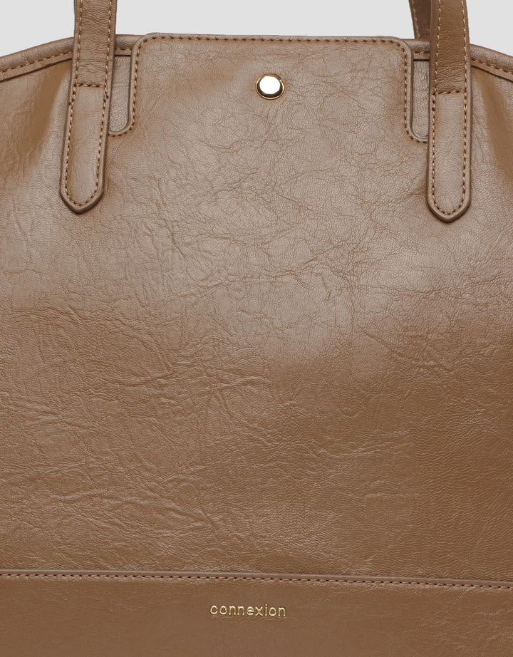 Connexion Leather Shoulder Bag Wanita