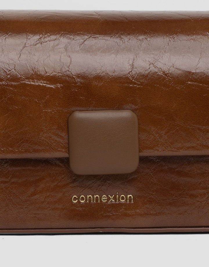 Connexion Handbag Leather Ohand3 Wanita