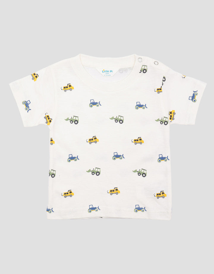 Little M Fullprint Truck Kaos Anak Bayi