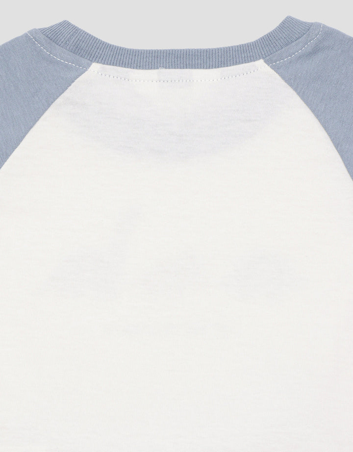 Little M Raglan Dino Pakaian Set Anak Bayi