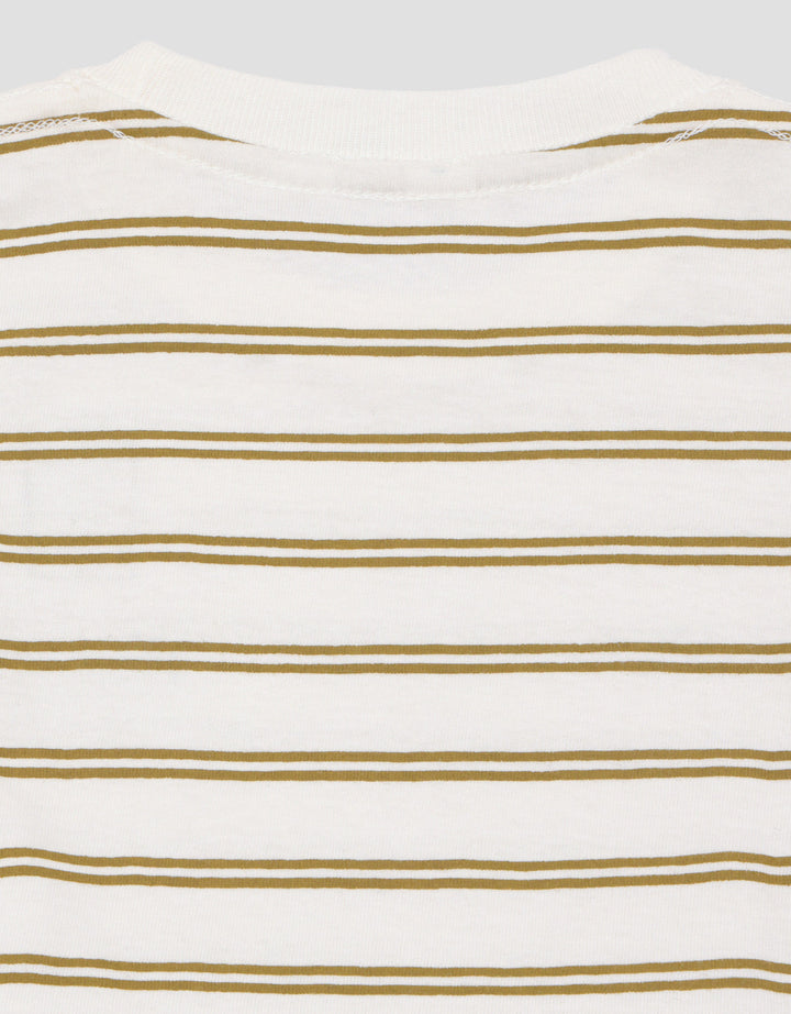 Little M Fullprint Stripe Bear Pakaian Set Anak Bayi