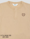 Little M Henley Bear Pakaian Set Anak Bayi