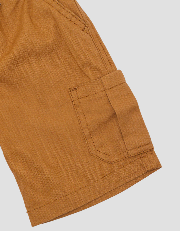 Little M Woven With Pocket Nikki Celana Pendek Anak Bayi