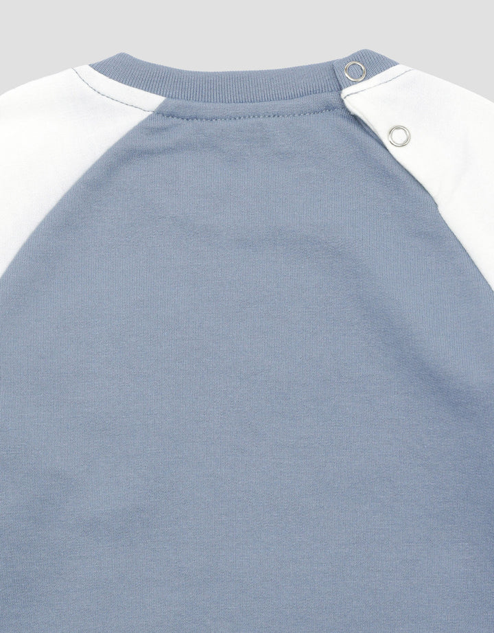 Little M Non Hoodie Raglan Chenille Sweater Bayi