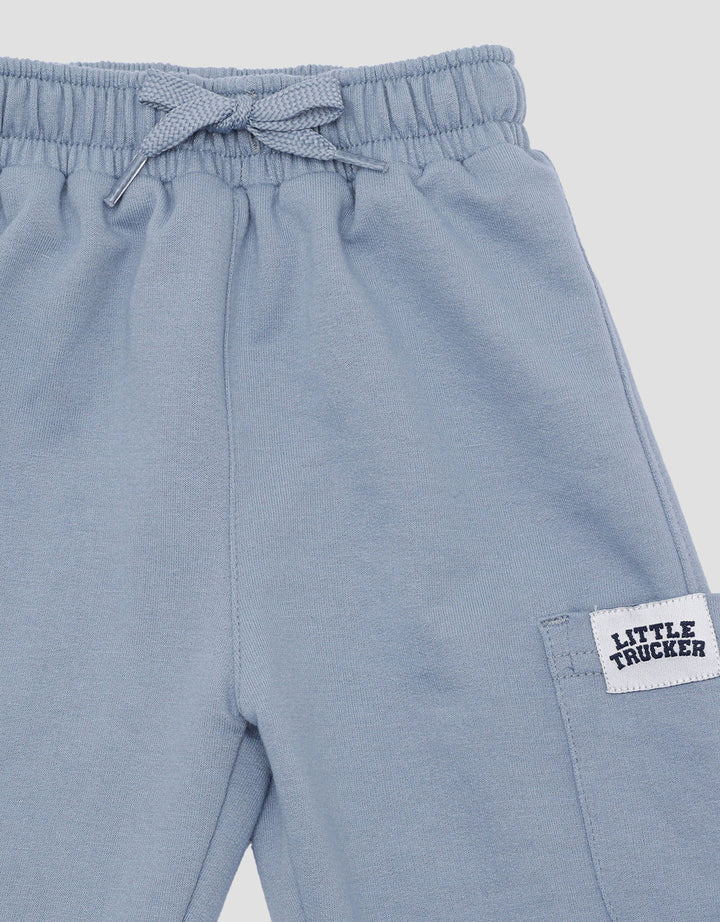 Little M Terry Cargo Jogger Bayi