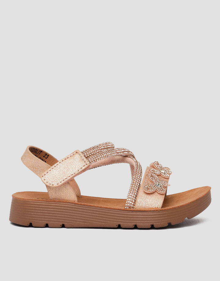 Little M Sandal Slingback Lyqglit Anak Perempuan