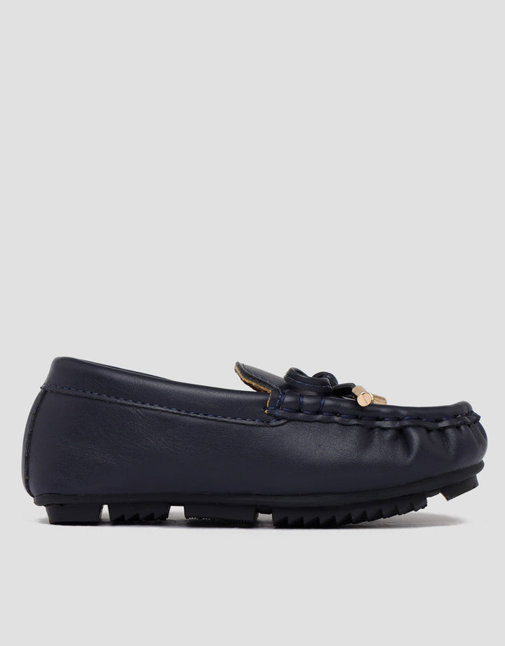 Little M Sepatu Moccasin Amocbow Anak Laki-laki