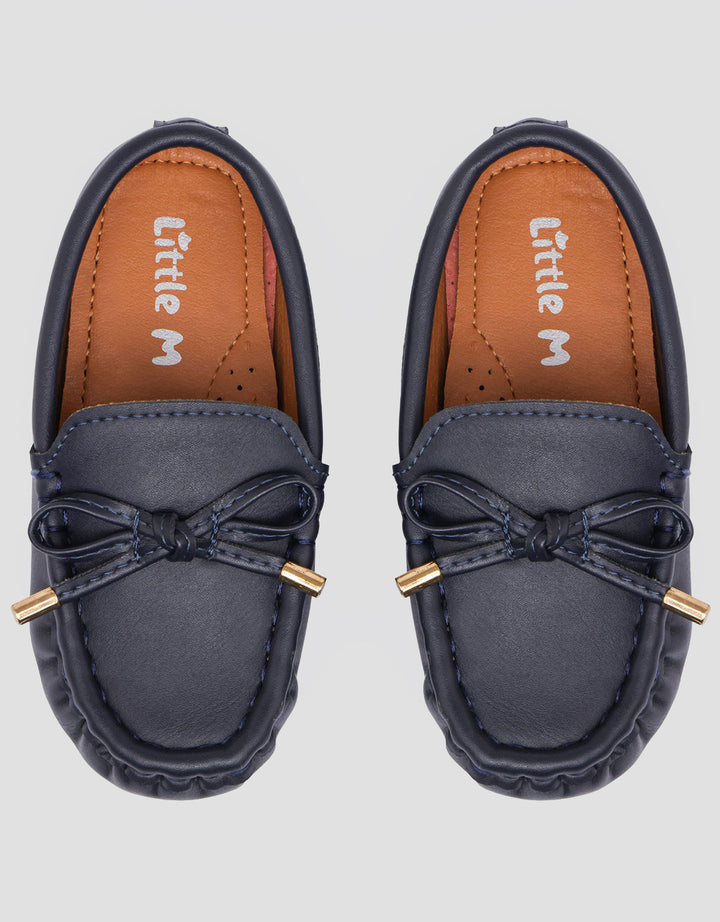 Little M Sepatu Moccasin Amocbow Anak Laki-laki
