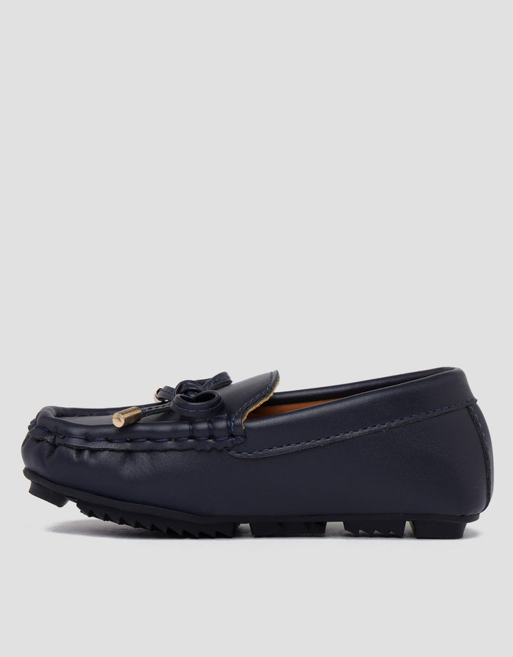 Little M Sepatu Moccasin Amocbow Anak Laki-laki