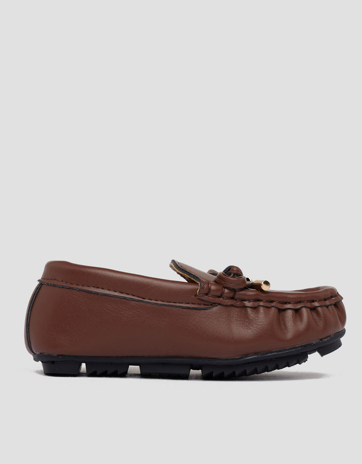 Little M Sepatu Moccasin Amocbow Anak Laki-laki