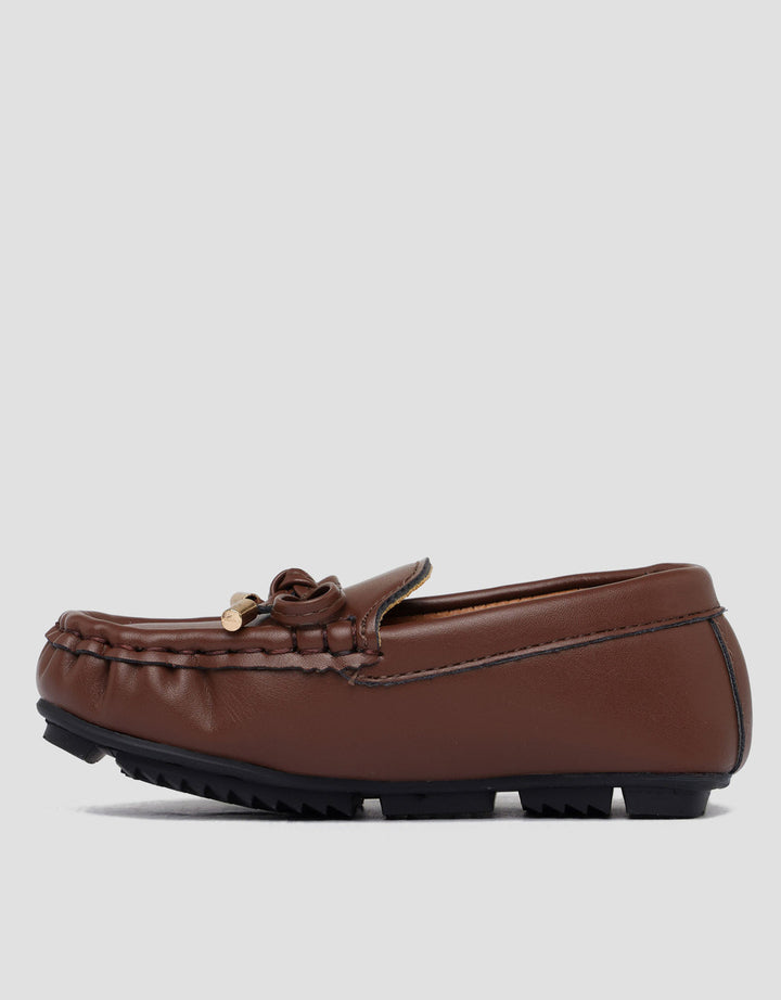Little M Sepatu Moccasin Amocbow Anak Laki-laki