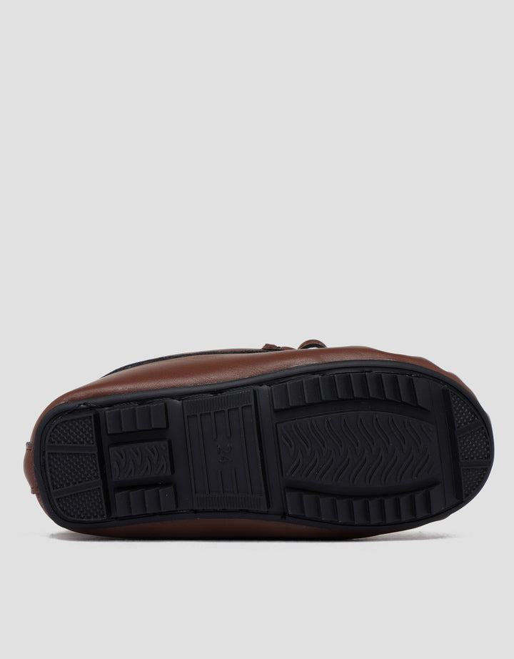 Little M Sepatu Moccasin Amocbow Anak Laki-laki