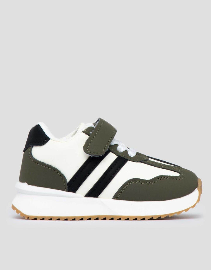 Little M Stripe Sepatu Sneakers Anak Laki-laki