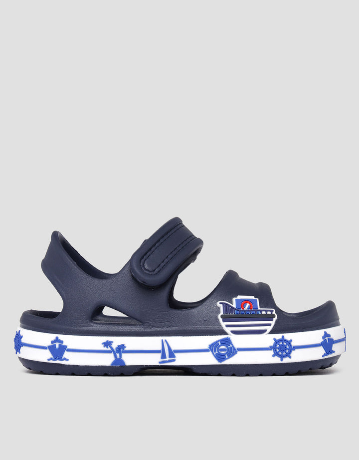 Little M Sandal Slingback Lboats Anak Laki-laki