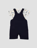 Character Batman Overall Set Bayi