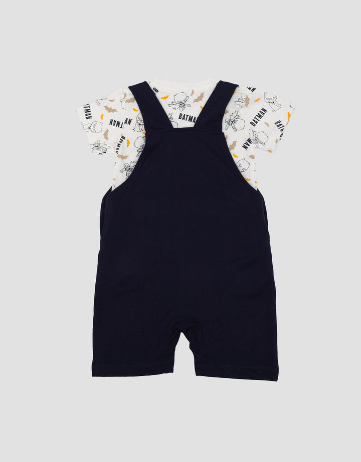 Character Batman Overall Set Bayi