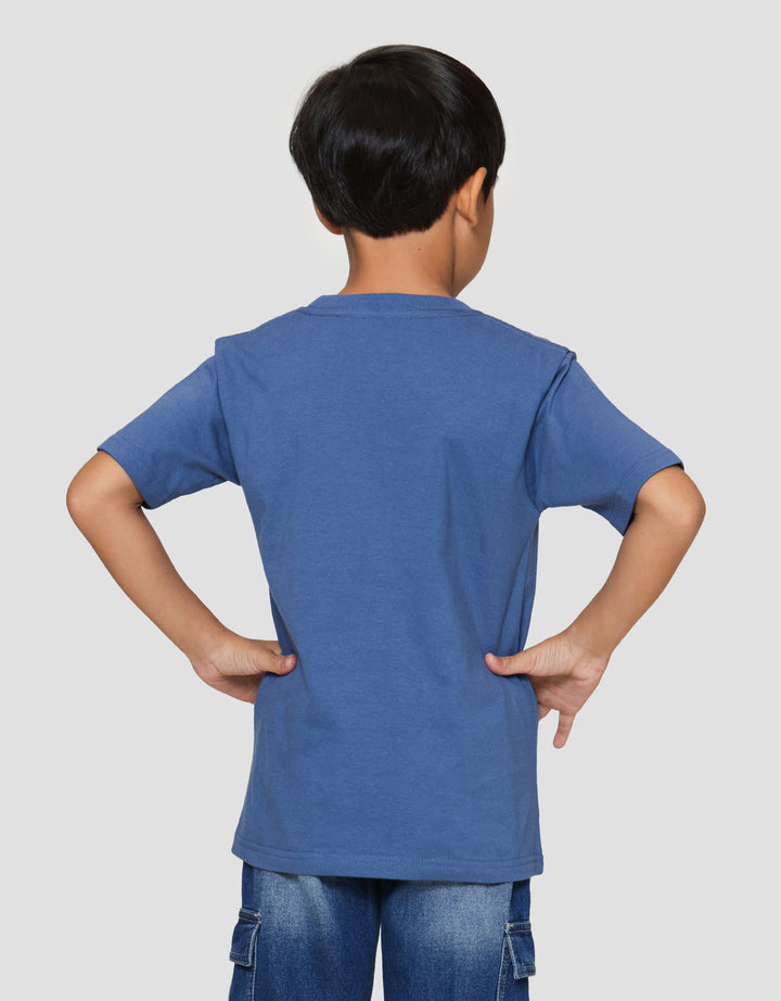 Little M Beware Shark Kaos Anak Laki-laki