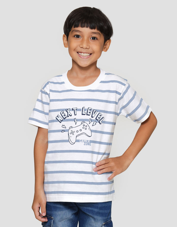 Little M Salur Game Zone Kaos Anak Laki-laki