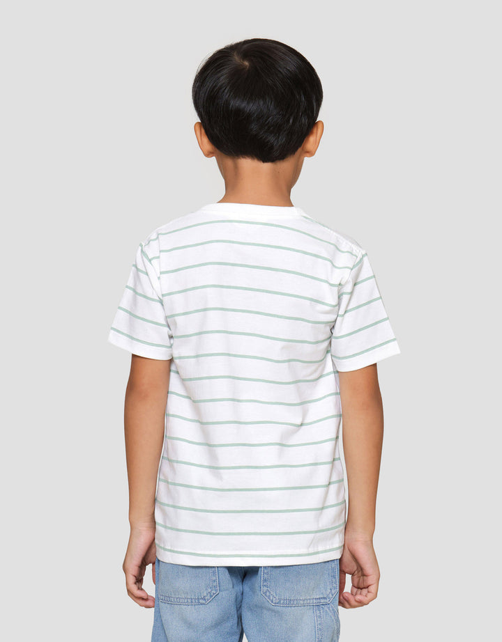 Little M Salur Kantong Patch Kaos Anak Laki-laki