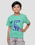 Little M Brachiosaurus Kaos Anak Laki-laki