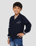 Little M Cardigan Bdr Outline Jaket Anak Laki-laki