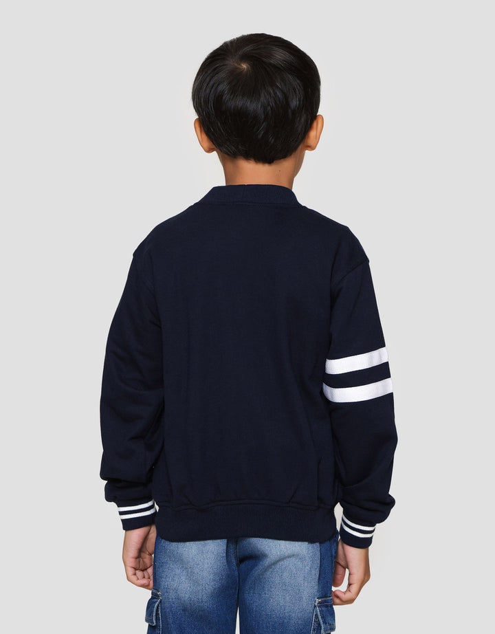 Little M Cardigan Bdr Outline Jaket Anak Laki-laki