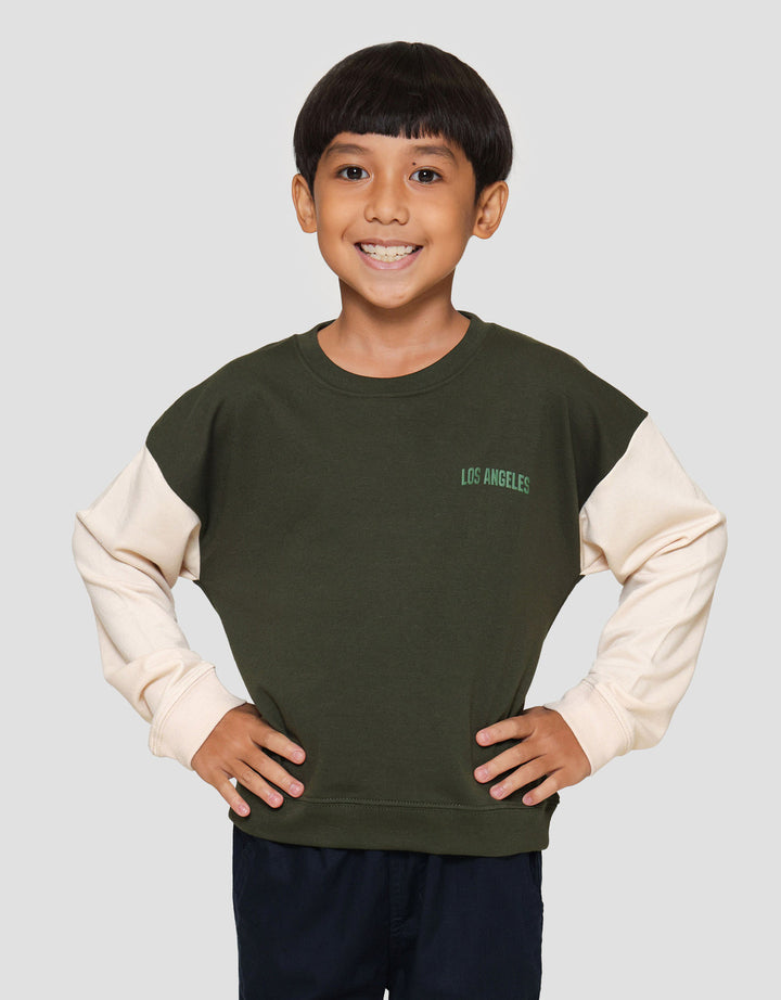 Little M Oversize Los Angeles Sweater Anak Laki-laki