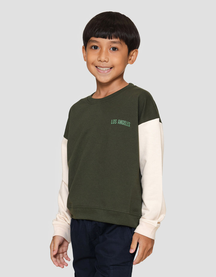 Little M Oversize Los Angeles Sweater Anak Laki-laki