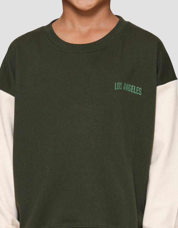 Little M Oversize Los Angeles Sweater Anak Laki-laki