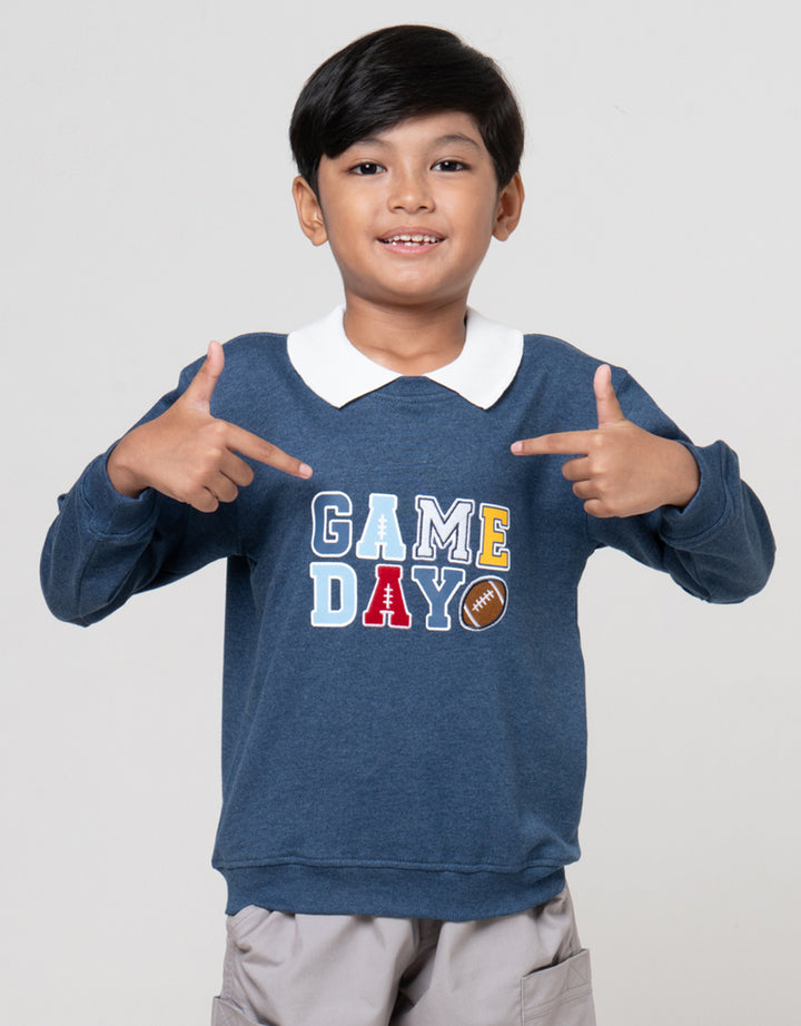 Little M Game Day Sweater Anak Laki-laki