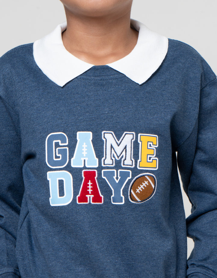 Little M Game Day Sweater Anak Laki-laki