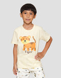 Little M Tiger Kaos Anak Laki-laki