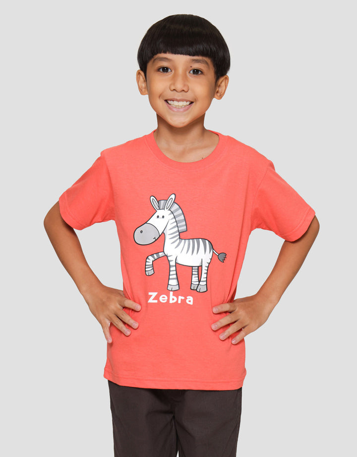 Little M Zebra Kaos Anak Laki-laki