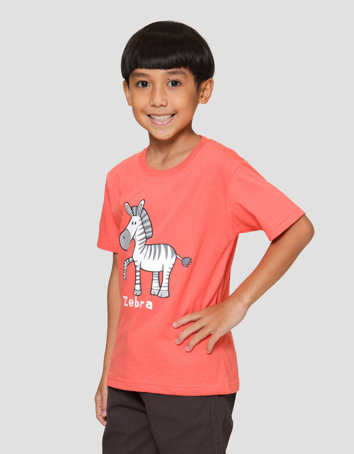 Little M Zebra Kaos Anak Laki-laki