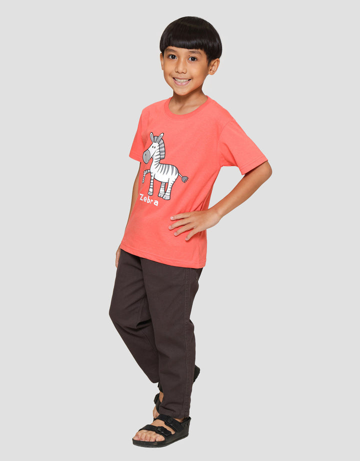 Little M Zebra Kaos Anak Laki-laki