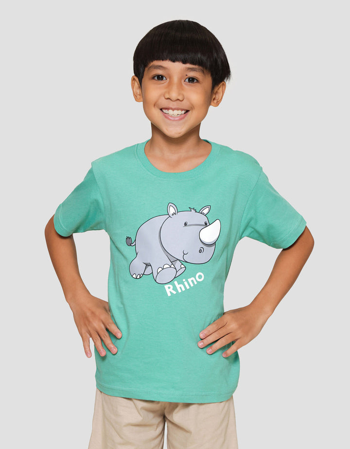 Little M Rhino Kaos Anak Laki-laki