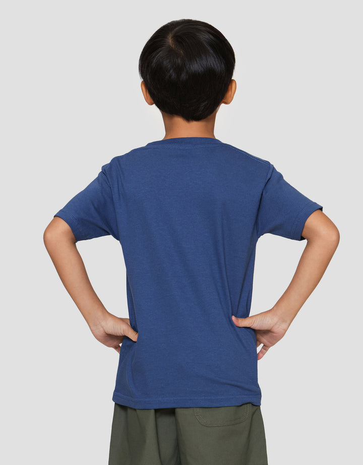 Little M Hippo Kaos Anak Laki-laki