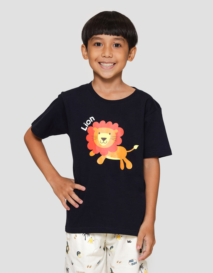 Little M Lion Kaos Anak Laki-laki