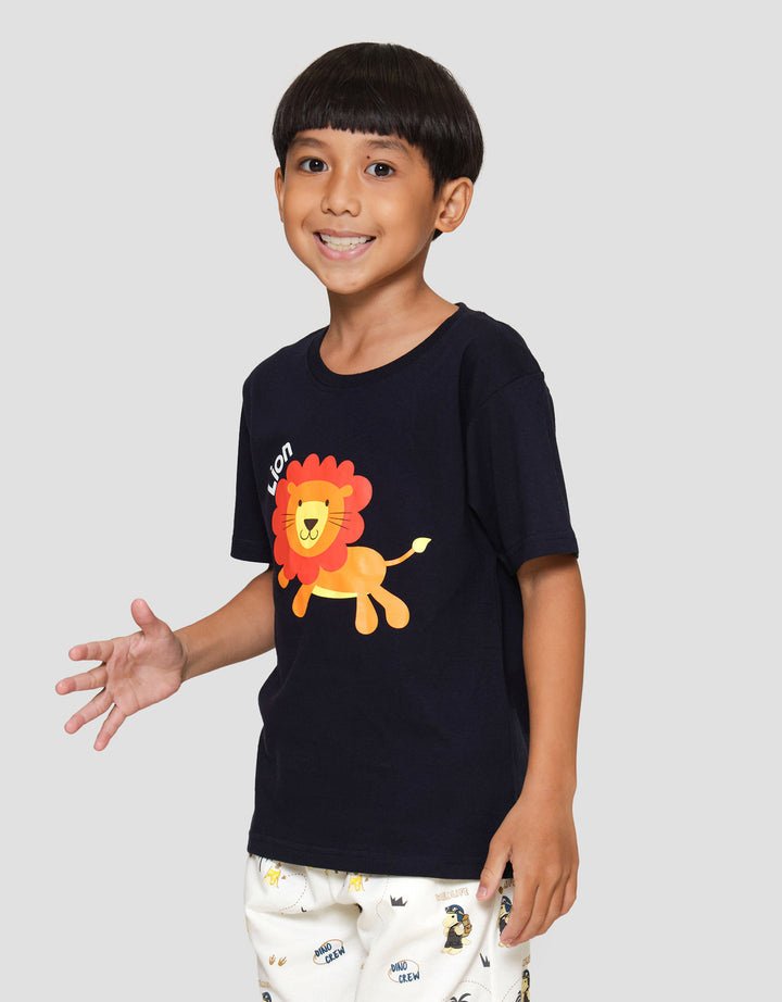 Little M Lion Kaos Anak Laki-laki