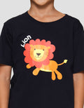 Little M Lion Kaos Anak Laki-laki