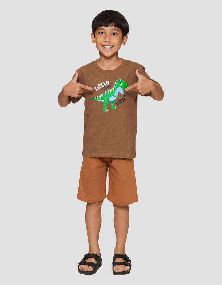 Little M Little And Loud T Rex Kaos Anak Laki-laki